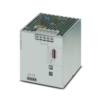 FONTE DE ALIMENTAÇÃO QUINT POWER C/ CHAVEAMENTO PRIMARIO TECNOLOGIA SFB INTERFACE NFC TRIFÁSICO S- 24VCC 40A QUINT4PS3AC24DC40