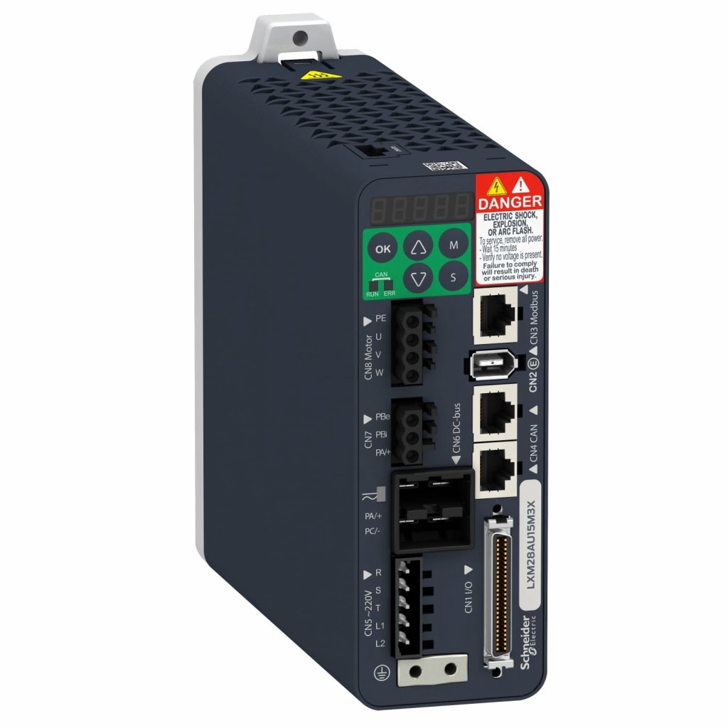 SERVO ACIONAMENTO LEXIUM 28, TRIFÁSICO 230VCA, 1,5KW LXM28AU15M3X