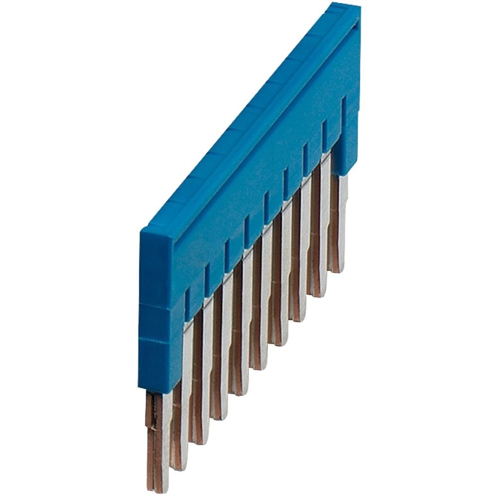 BARRA DE LIGAÇÃO PARA 10 PONTOS 2.5MM2 AZUL