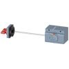 ACIONAMENTO ROTATIVO DE PAREDE LATERAL PARADA DE EMERGÊNCIA IEC IP65 ACESSÓRI... 3VA94670PK15