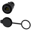 CONEXÃO RJ45, 22MM, PLÁSTICO, PRETO 3SU19000GB100AA0