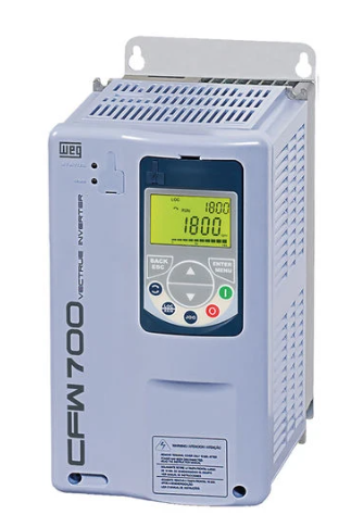 INVERSOR DE FREQUÊNCIA TRIFÁSICO 3KW 16A 200/240V 50/60HZ CFW700A16P0T2DB20