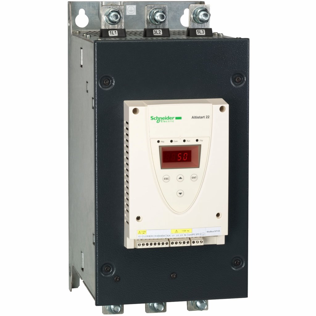 SOFT STARTER ELETRÔNICA TRIFÁSICO 210A 230/440V AC 55/160KW ATS22C21Q