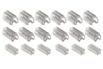 LUVA PLASTICA TRANSP LVT-1/12 P/FIOS 0,75-1,5MM 13769