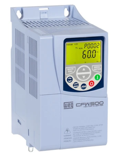 INVERSOR DE FREQUÊNCIA MONOFÁSICO/TRIFÁSICO 1,5KW 7,3A 200/240V IP20 CFW500B07P3B2DB20G2 15574655