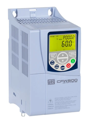 INVERSOR  DE FREQUÊNCIA MONOFÁSICO 1,5KW 7,2A 200/240V 50/60HZ CFW500B07P3S2DB20C2G2