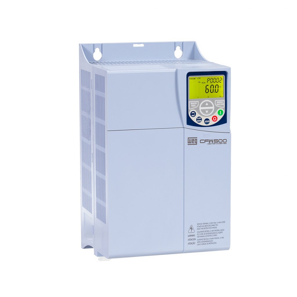 INVERSOR DE FREQUÊNCIA TRIFÁSICO 18,5KW 31A 380/480V 50/60HZ CFW500D31P0T4DB20G2 15577021