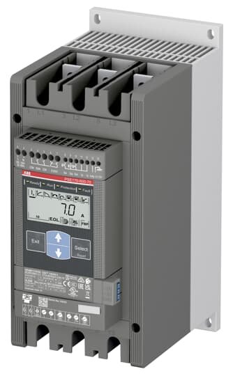 SOFT STARTER TRIFÁSICO 90KW 171A 100/250V PSE17060070 1SFA897111R7000