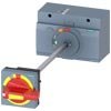 ACIONAMENTO GIRATÓRIO DO ACOPLAMENTO DA PORTA PARADA DE EMERGÊNCIA IEC IP65 C... 3VA94670FK25