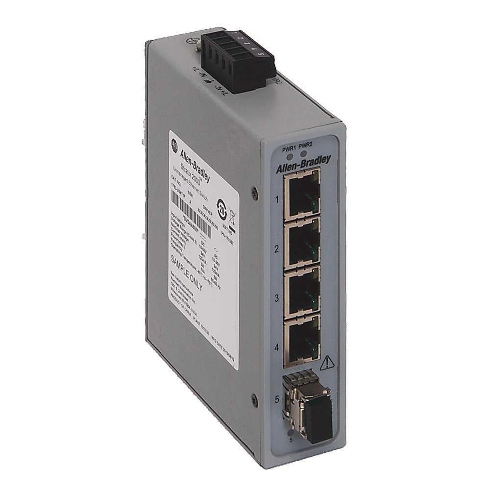 STRATIX 2000 4T+1F PORT UNMANAGED SWITCH 1783US4T1F