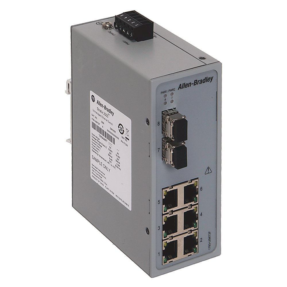STRATIX 2000 6T+2F PORT UNMANAGED SWITCH 1783US6T2F