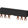 BARRAMENTO TRIFÁSICO DISTÂNCIA DE SEPARAÇÃO 63MM PARA 2 INTERRUPTORES, CONEXÕ 3RV19153AB