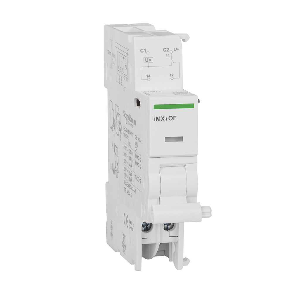 BOBINA DESLIG C/ CONTATO AUXILIAR ACTI9 IMX+OF P/IC60 100...415VCA110...130VCC A9A26946