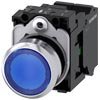 BOTAO MET ILU 230V MOM MOLA 1NF AZ 3SU11560AB503BA0