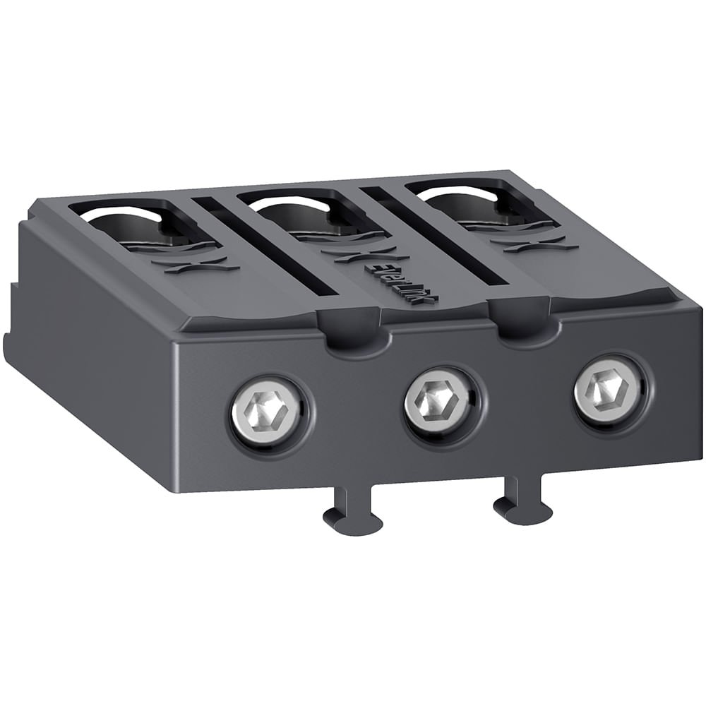 BLOCO TERMINAL EVERLINK PARA CONEXÕES COM CONTATOR TESYS D E DISJUTORMOTOR GV3 LAD96560