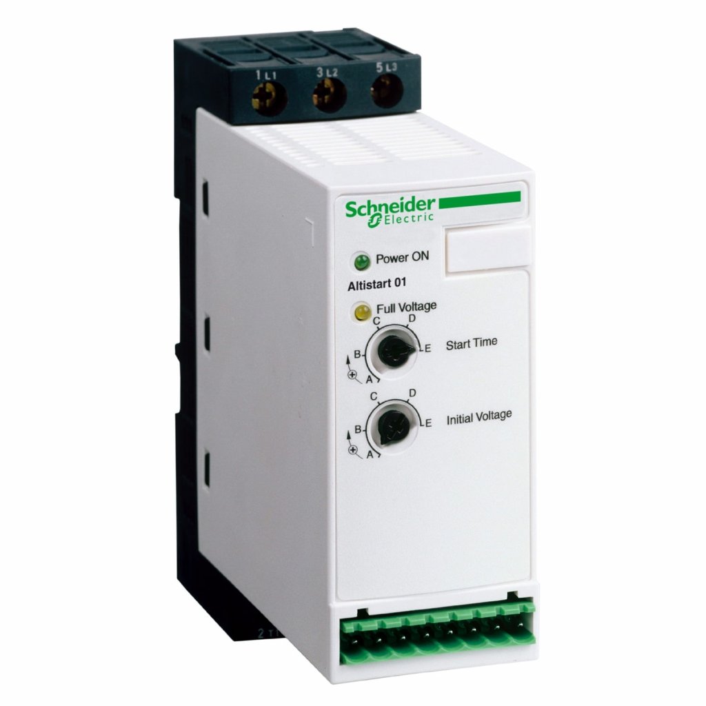 SOFT-STARTER, 25 A, MONOFÁSICA 110-230 V AC / TRIFÁSICA 110-480 V AC, 2.2-11 KW, 2-15 HP ATS01N125FT