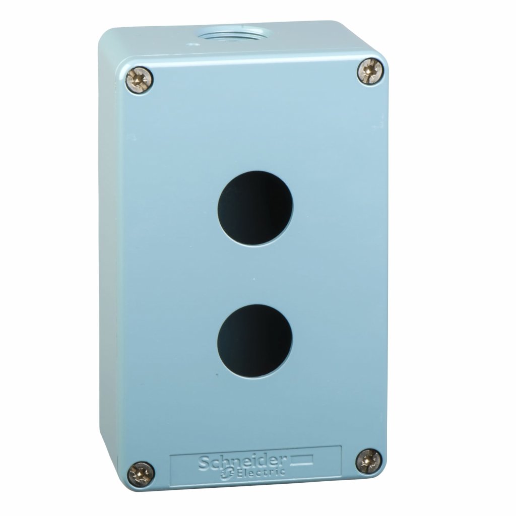 BOTOEIRA 22MM METALICA 2 FUROS AZUL XAPM2202