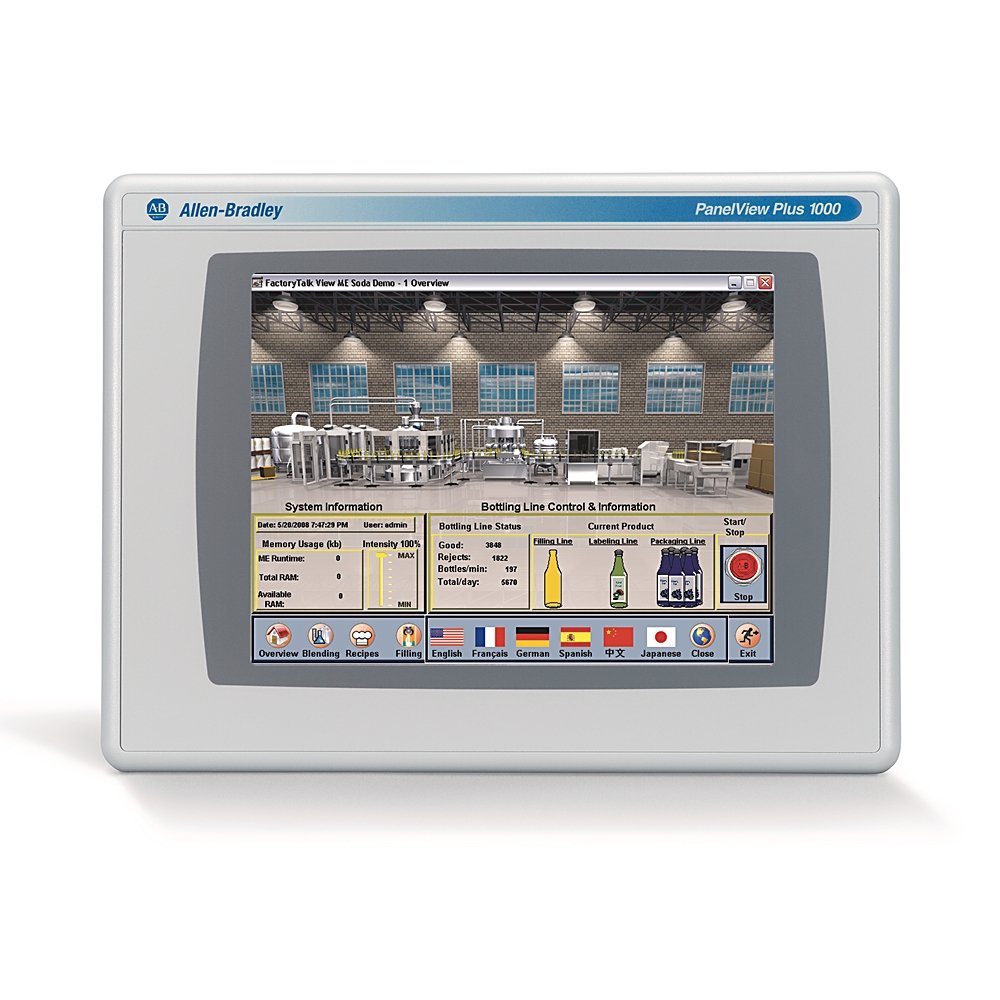 IHM TOUCH 24V DC PANELVIEW PLUS 2711PT10C4D8