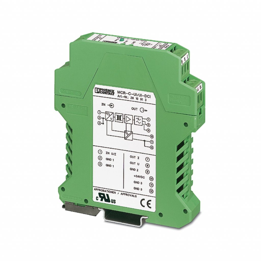 AMPLIFICADOR ISOLADOR 3VIAS ENT/SAIDA CONF 24VCC MCRCUIUIDCI 2810913