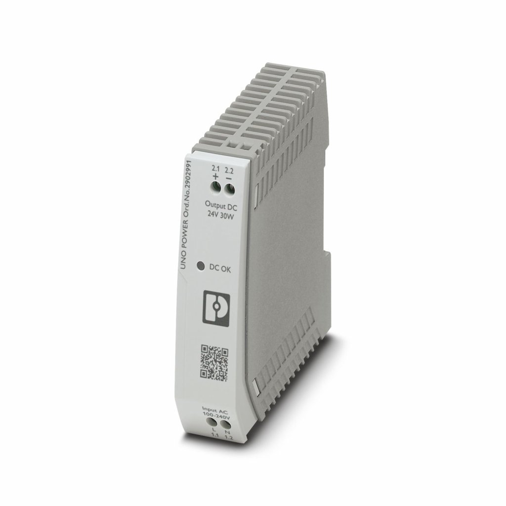 FONTE DE ALIMENTAÇÃO CHAVEADA MONO 30W E-85-264VCA S-24VCC UNO POWER UNOPS1AC24DC30W 2902991