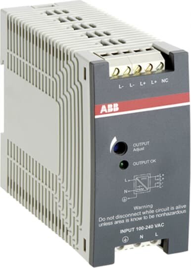 FONTE DE ALIMENTAÇÃO MONO E100/240VCA S24VCC 47/63HZ CPE2425 1SVR427032R0000