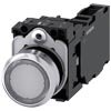 BOTAO MET ILU 24V MOM PARA 1NA+1NF TR 3SU11520AB701FA0