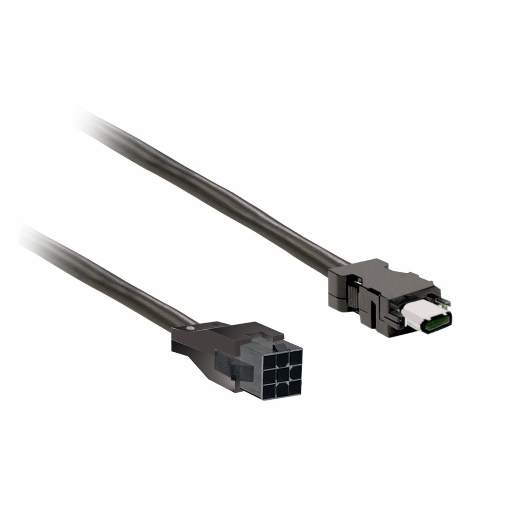 CABO DE ENCODER PARA SERVO MOTOR, 3 METROS VW3M8D1AR30