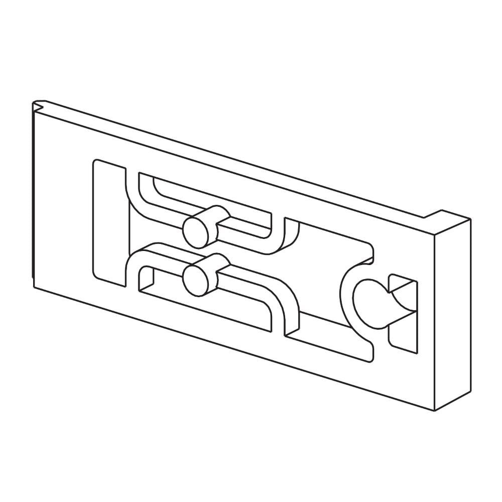 ACESSORIO DE FIXAÇÃO DO MODICON M172 EM PAINEL