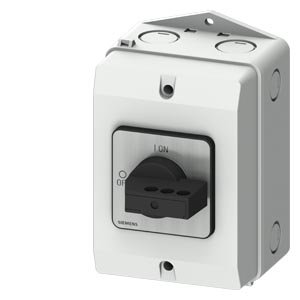 CHAVE SECCIONADORA 3 POLOS 16A 4KW 400V 50/60HZ SENTRON 3LD20842GP21