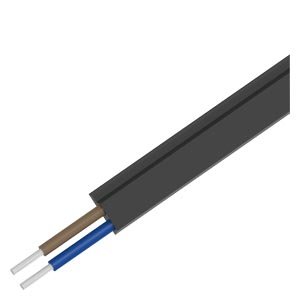 CABO AS-I, PERFILADO PARA EXT. TENSÃO AUXILIAR 24V, PRETO, TPE, 2X1,5QMM 3RX90230AA00