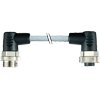 CABO DE ENERGIA, 10 M, 2X7/8 ANGULADO, 1,5 MM², BUCHA, DE 5 POLOS, 24 V 3RK19023NC10