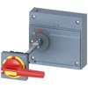 ACIONAMENTO GIRATÓRIO DO ACOPLAMENTO DA PORTA PARADA DE EMERGÊNCIA IEC IP65 C 3VA96870FK25