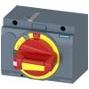 ACIONAMENTO GIRATÓRIO FRONTAL PARADA DE EMERGÊNCIA IEC IP30/40 ACESSÓRIOS PAR 3VA92670EK15