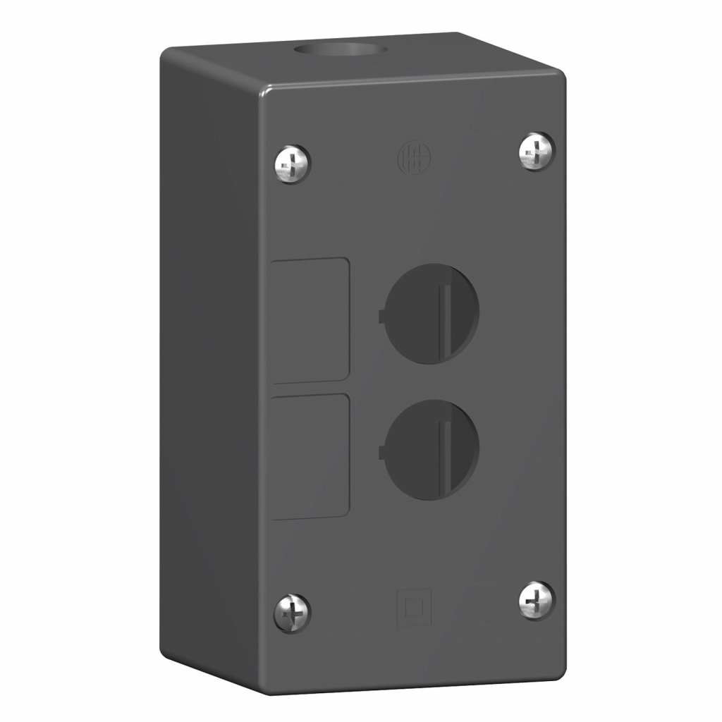BOTOEIRA 22MM PLASTICA 2 FUROS VAZIA XALG02