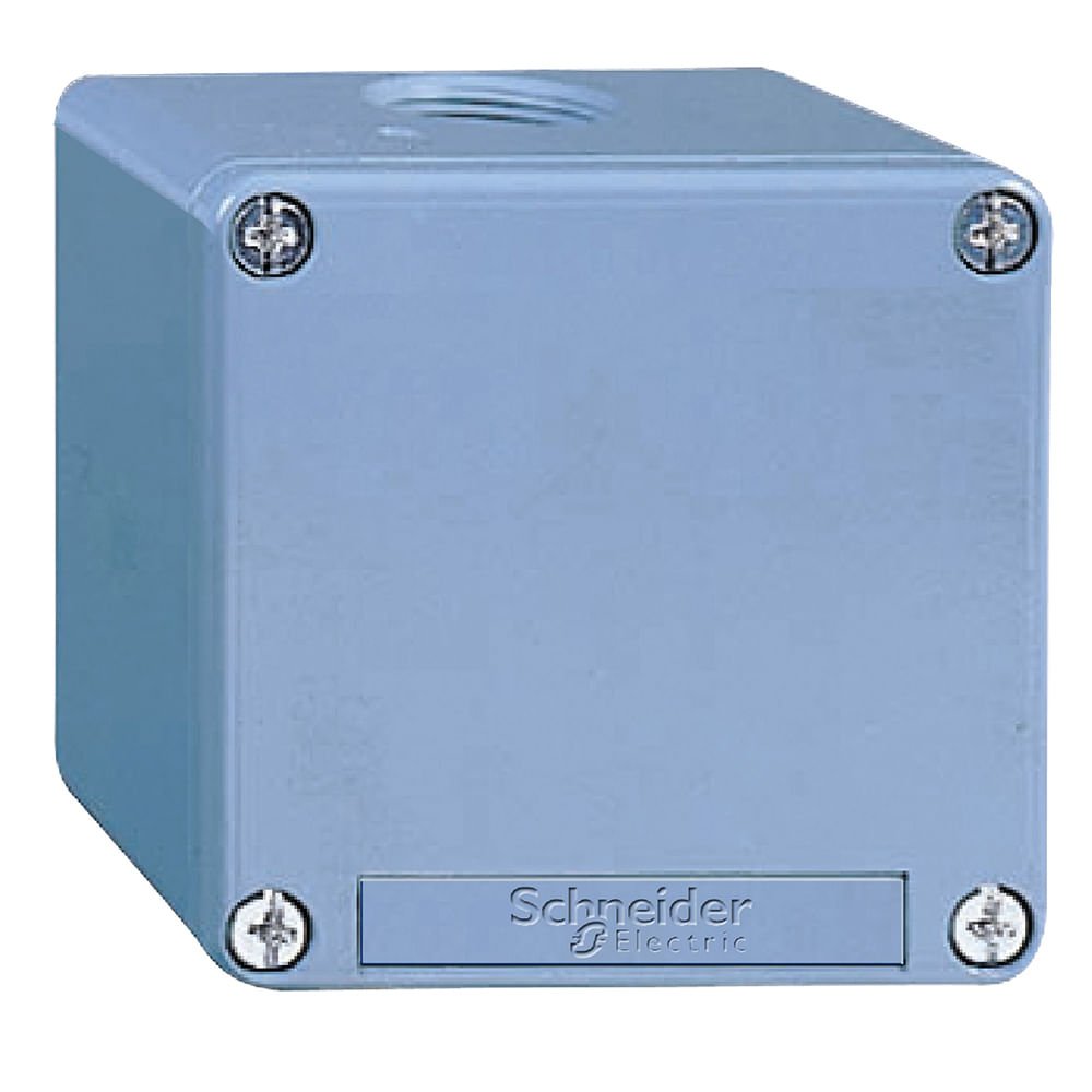 BOTOEIRA 22MM METALICA CEGA 80X80MM AZUL XAPM11