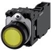 BOTAO PLA ILU 24V MOM PARA 1NA+1NF AM 3SU11020AB301FA0