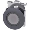 BOTÃO DE PRESSÃO, ILUMINADO, COMO SINALIZADOR LUMINOSO, 30MM, REDONDO, METAL, 3SU10610JD700AA0