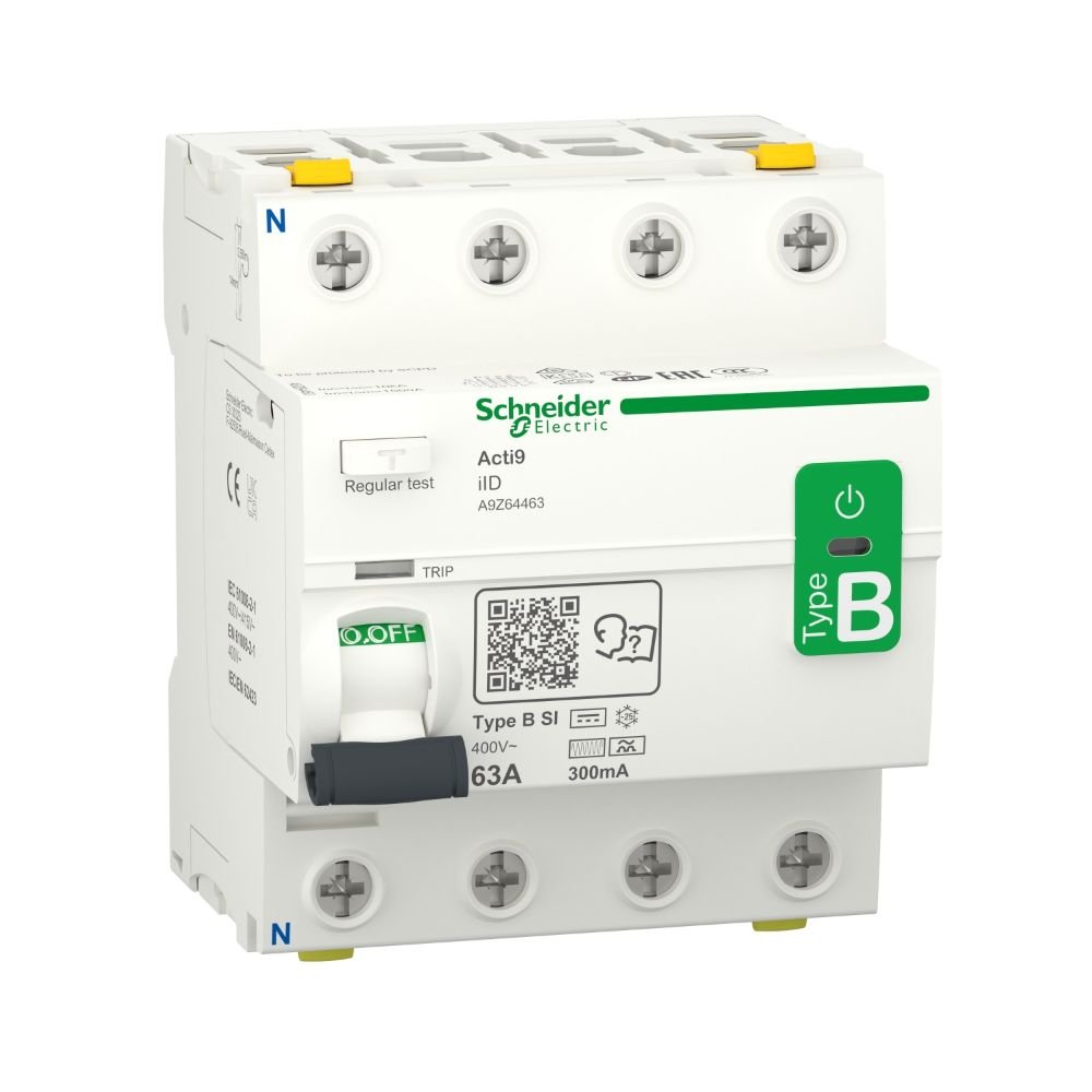 ACTI9 IID - RESIDUAL CURRENT CIRCUIT BREAKER - 4P