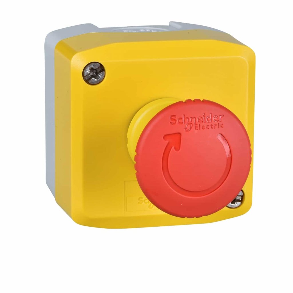 BOTOEIRA 22MM PLASTICA 1 BOTAO EMERG SOC XALK178E