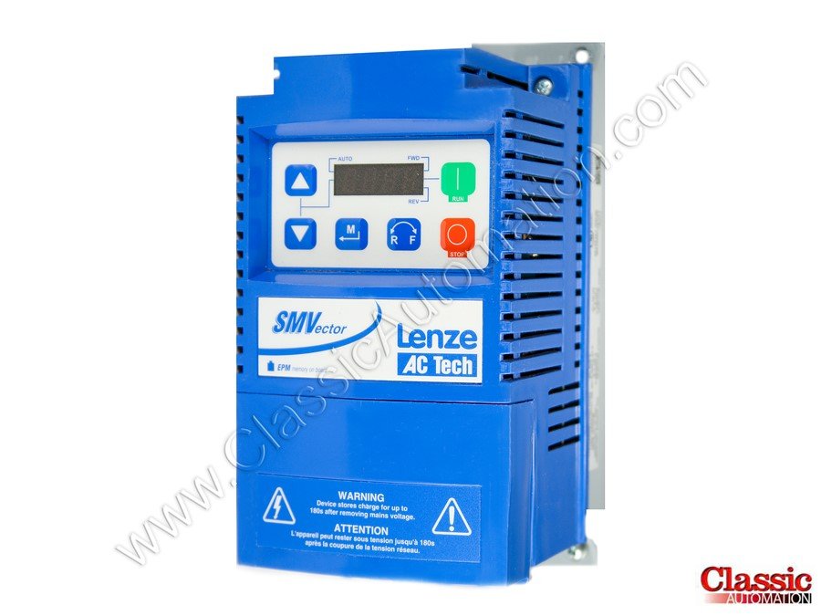INVERSOR DE FREQUÊNCIA TRIFÁSICO 0,37KW 1,31/1,1A 400/480V 50/60HZ ESV371N04TXB