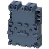BARRAMENTO TRIFÁSICO INCL. CONECTOR DE EXPANSÃO PARA 2 CHAVES DE POTÊNCIA S00 3RV29174A
