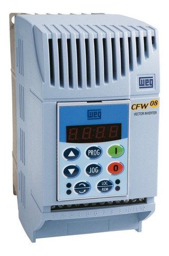 INVERSOR DE FREQUÊNCIA TRIFÁSICO 1,5KW 4A 380/480V 50/60HZ CFW080040T3848PSZ 10413472