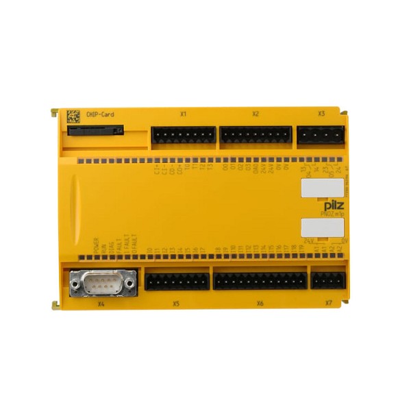 UNIDADE BASE PNOZ M1P RS232 20 ENTRADAS DIGITAIS 4 SAÍDAS SEMICONDUTORES 2 SAÍDAS RELÉ