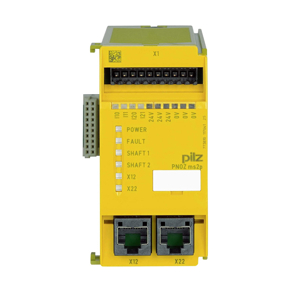 MÓDULO EXPANSÃO FAILSAFE 2 EIXOS 2 ENCODER INCREMENTAL SIN/COS TTL(TS422) 24V RJ45 8-PIN PNOZ MS2P