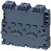 BARRAMENTO TRIFÁSICO INCL. CONECTOR DE EXPANSÃO PARA 3 CHAVES DE POTÊNCIA S00 3RV29174B