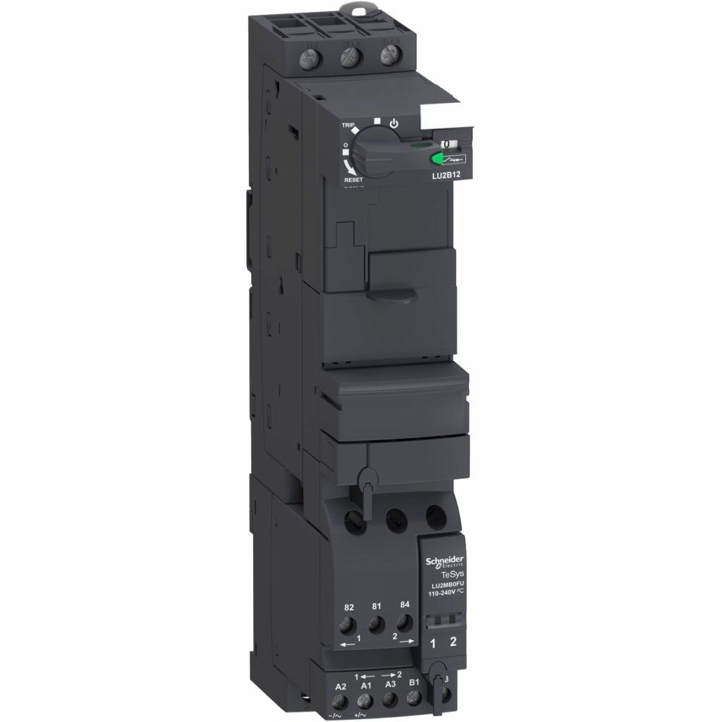 BASE DE POTENCIA REVERSORA 12A 110240VCA/110220VCC TESYS U LU2B12FU