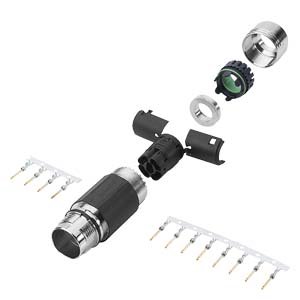 CONECTOR SINAL DRIVE-CLIQ 10P M17 SPEED-CONNECT-READY 6FX20030DA37