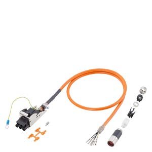 CABO POT 10M 4X1,5 C/ CONECTORES MOTION-CONNECT 500 6FX50025CN011BA0
