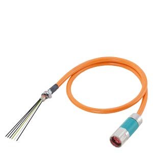 CABO POT 10M 4X10+(2X1,5)C C/ CONECTORES MOTION-CONNECT 500 6FX50025DG611BA0