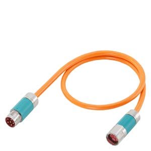 CABO POT 12M 4X6C C/ CONECTORES MOTION-CONNECT 800PLUS 6FX80025CA581BC0